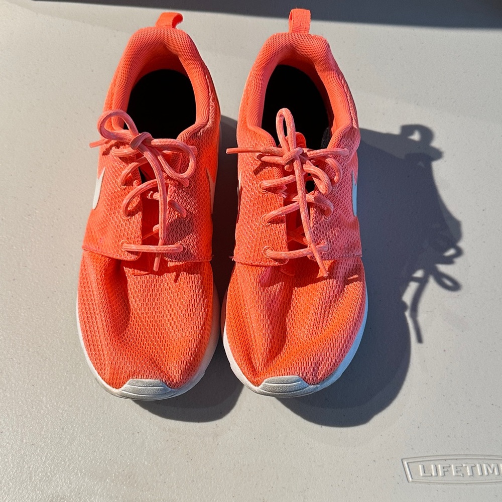 Nike Kids Vibrant Orange Sneakers